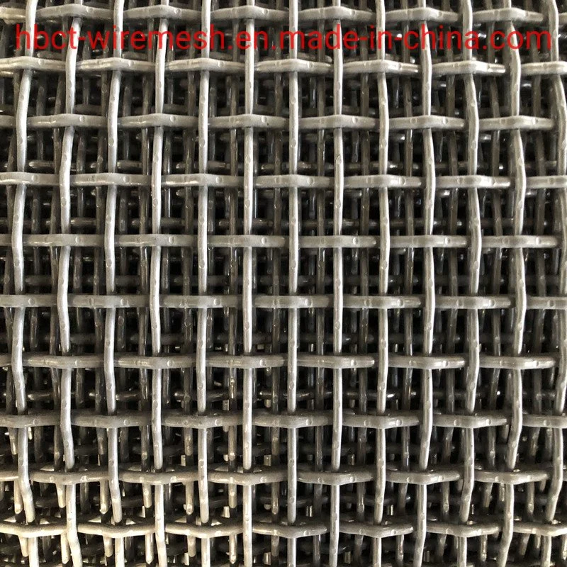 High Tensile Heavy Duty Vibrating Woven Wire Mesh Crimped Mine Sieving Screen